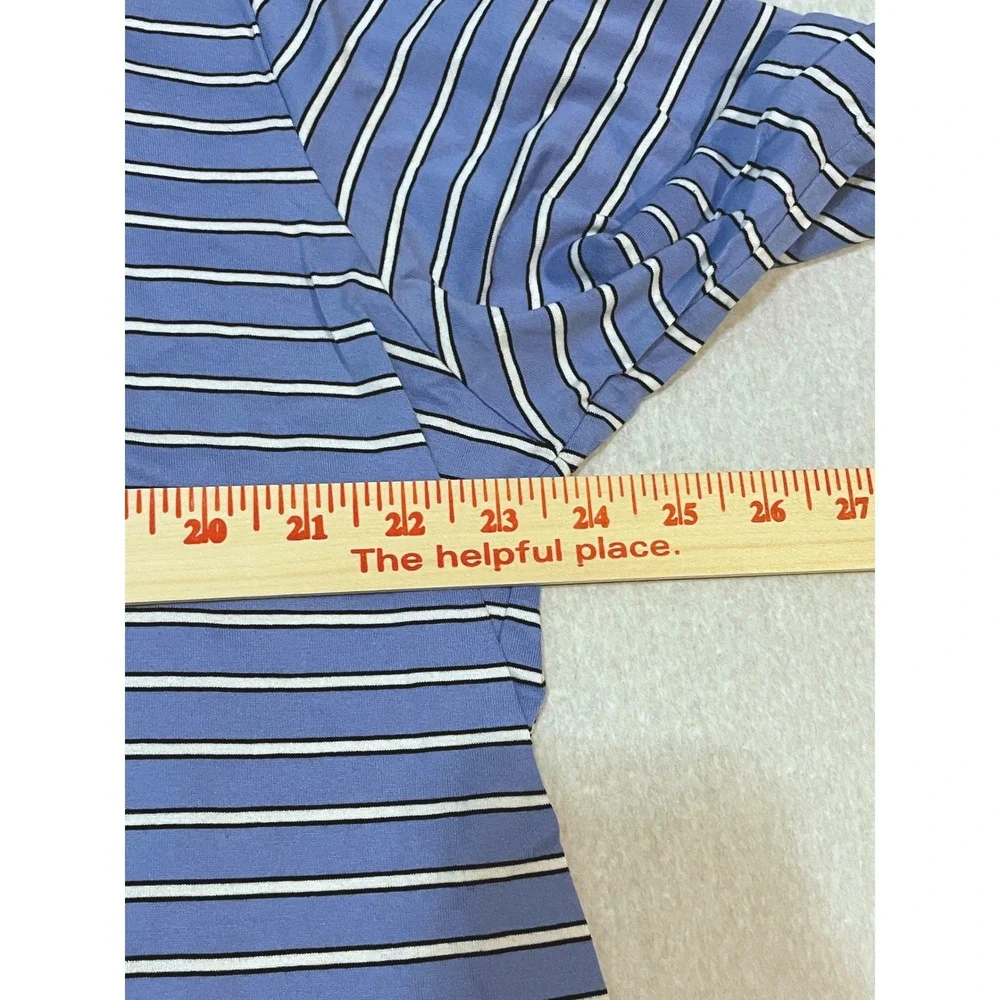 Vintage Ralph Lauren Polo Golf Quail Hollow Land O Lakes Blue StripeGolf Polo XL